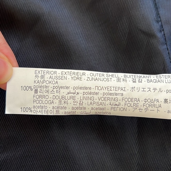 ZARA Double Breasted Blazer Textured Tweed Weave - Picture 12 of 12